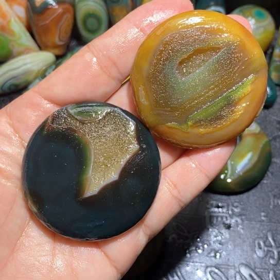 石英质玉珠宝半成品未镶嵌那*是