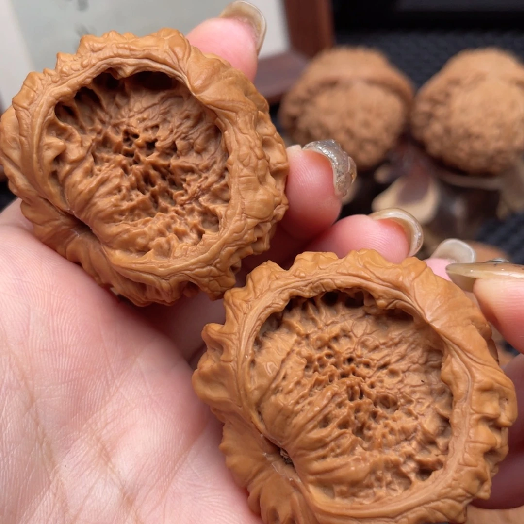 文玩核桃吊坠官帽聚宝盆