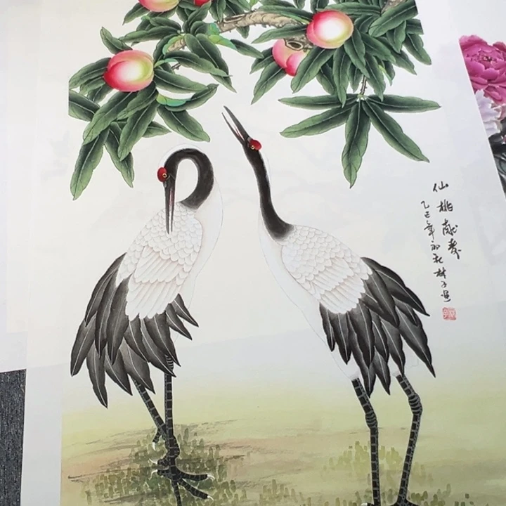 手绘作品全场放大漏出