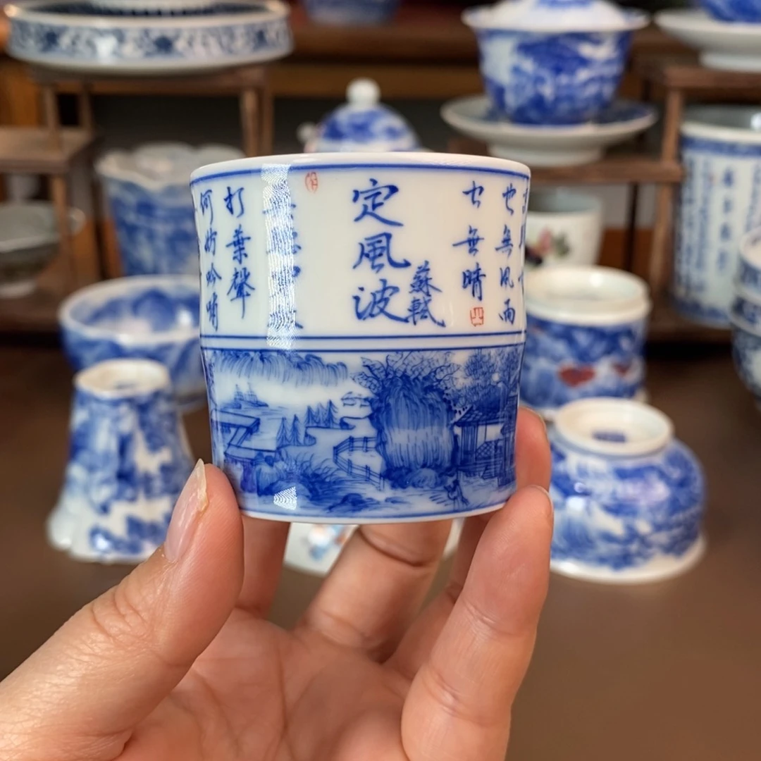 景德镇陶瓷手工手绘