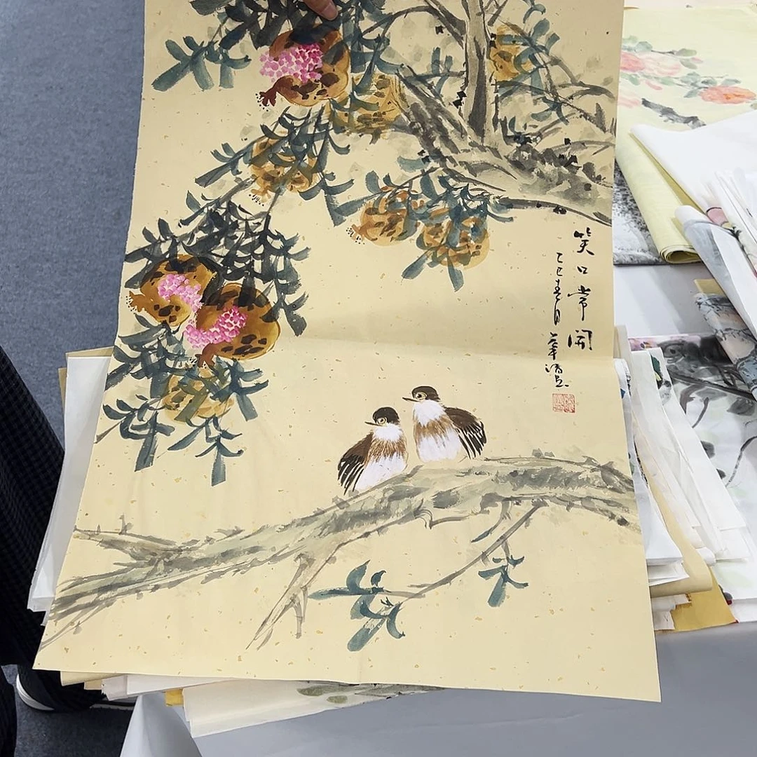 国画纯手绘作品欣赏