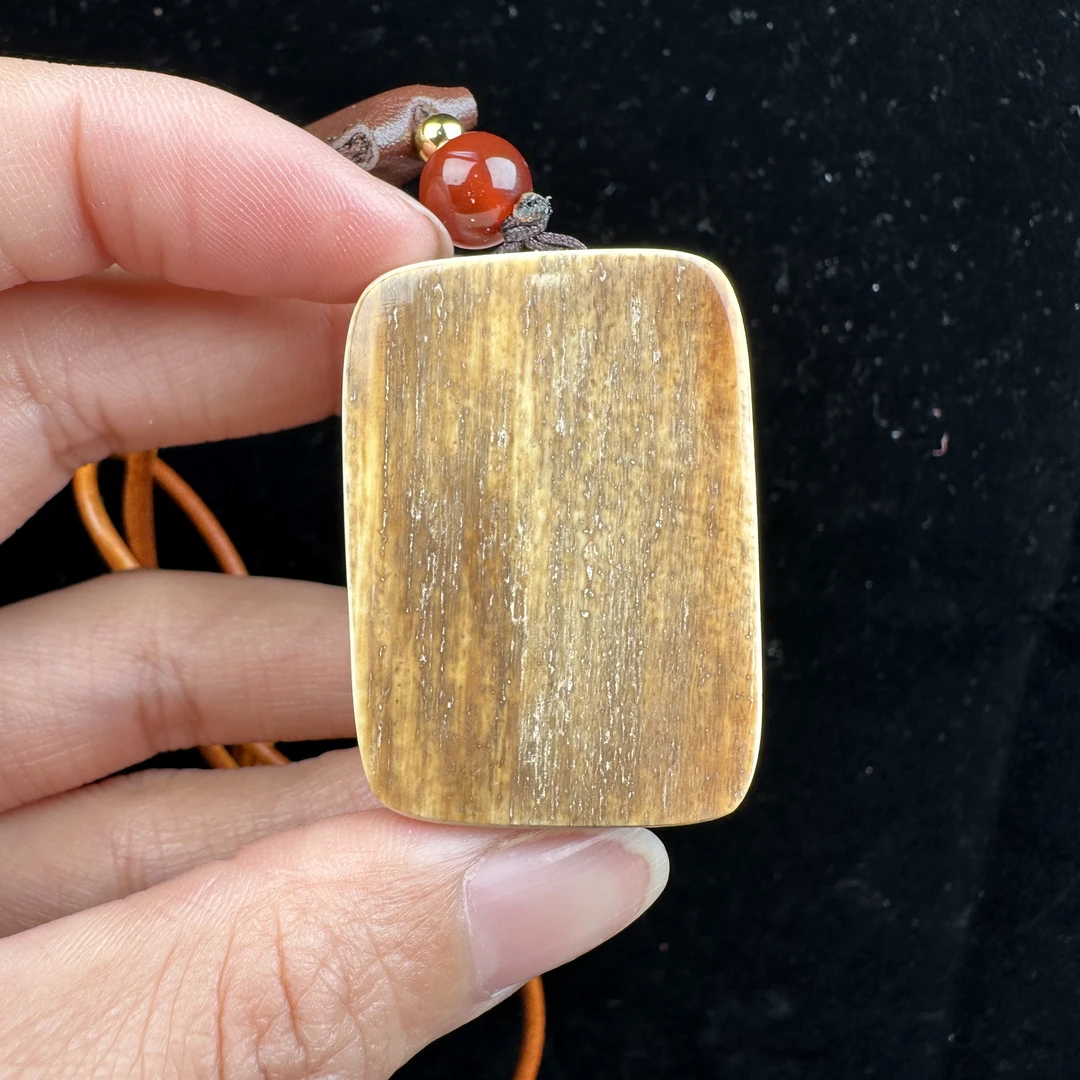 E1731天然猛犸牙 肥皂 无事牌 27*38*19mm支持鉴定 假一罚四