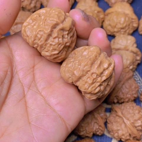 【闪购商品】文玩核桃吊坠潘*斯蛙蛙37