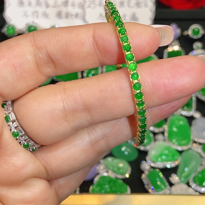 【闪购商品】未镶嵌手链翡翠天然翡翠