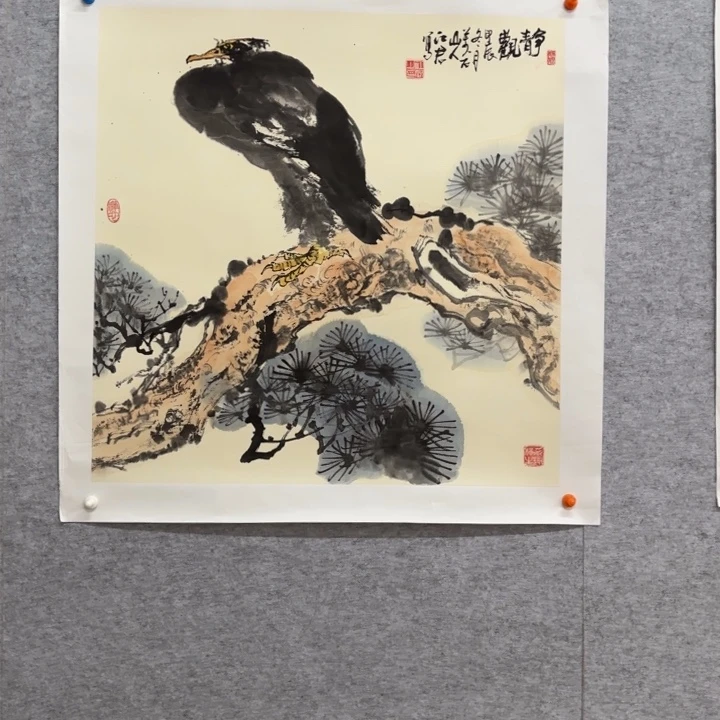 国画花鸟等多种形式