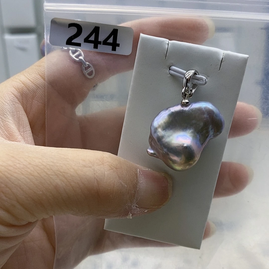 合金耳饰淡水珍珠