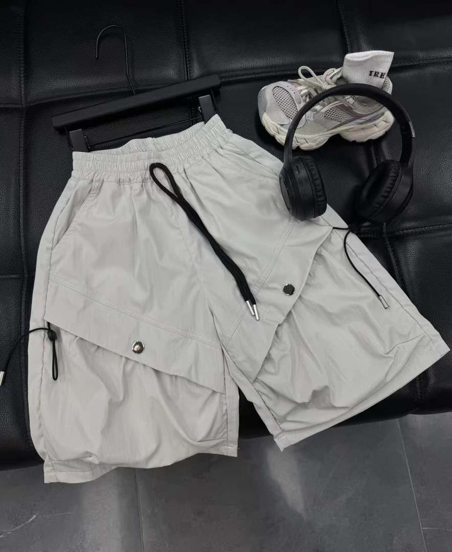 吾2025【Y】6月21日 儿童男童女童米色夏季工装短裤5395-