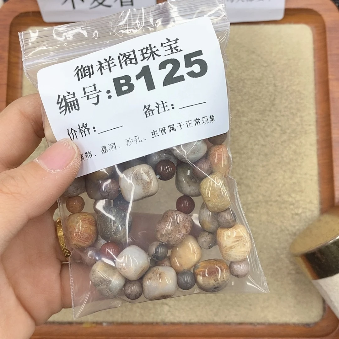 硅化珊瑚（珊瑚玉）颈饰未镶嵌鲸*