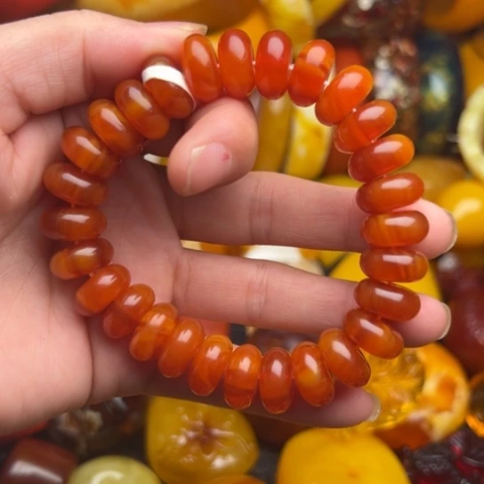 未镶嵌琥珀手链蜜蜡