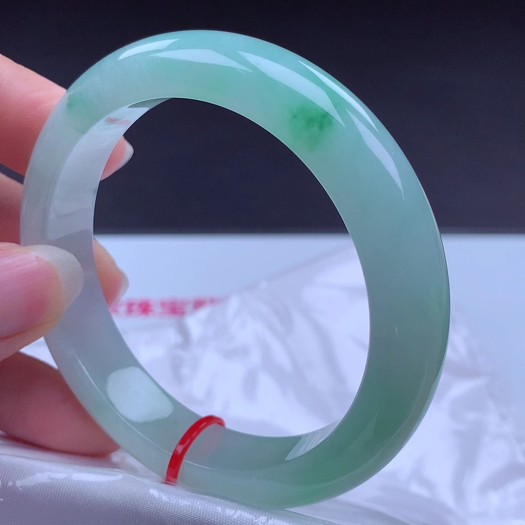 未镶嵌手镯翡翠手镯22063