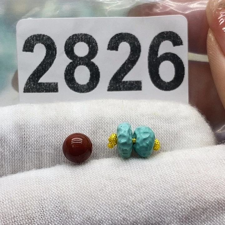 南红玛瑙未镶嵌颈饰