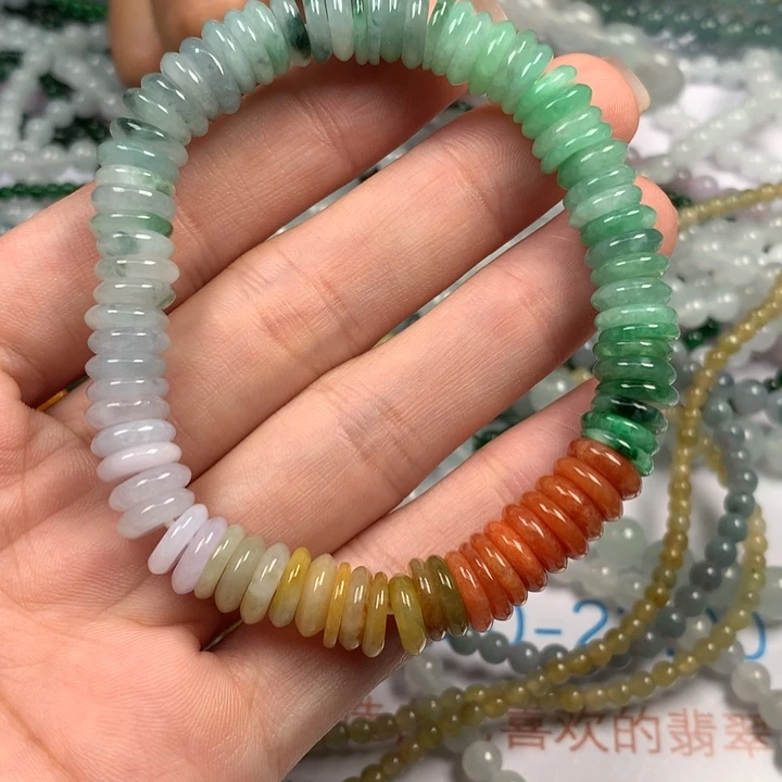 1***0翡翠未镶嵌颈饰翡翠