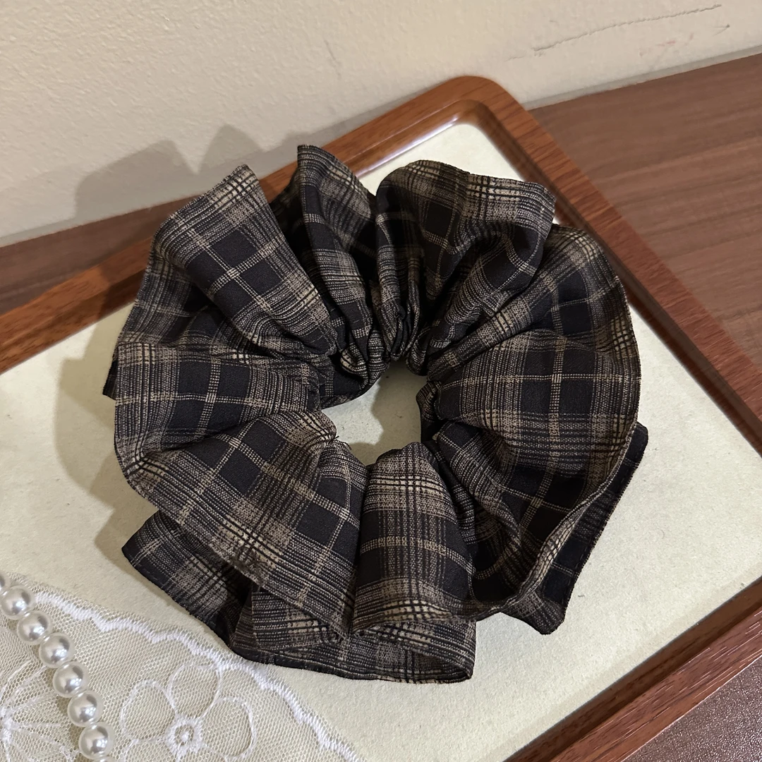 女性通用发圈头饰发饰时尚高档布艺优雅网纱