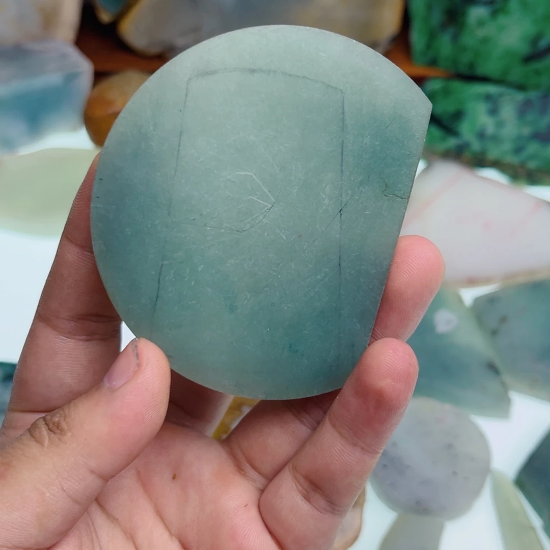 定制翡翠未镶嵌冰晴