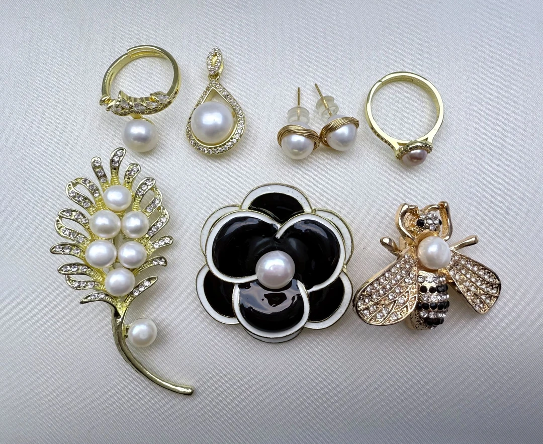 【周总的见面礼】珍珠小饰品【款式多样性随机发一】