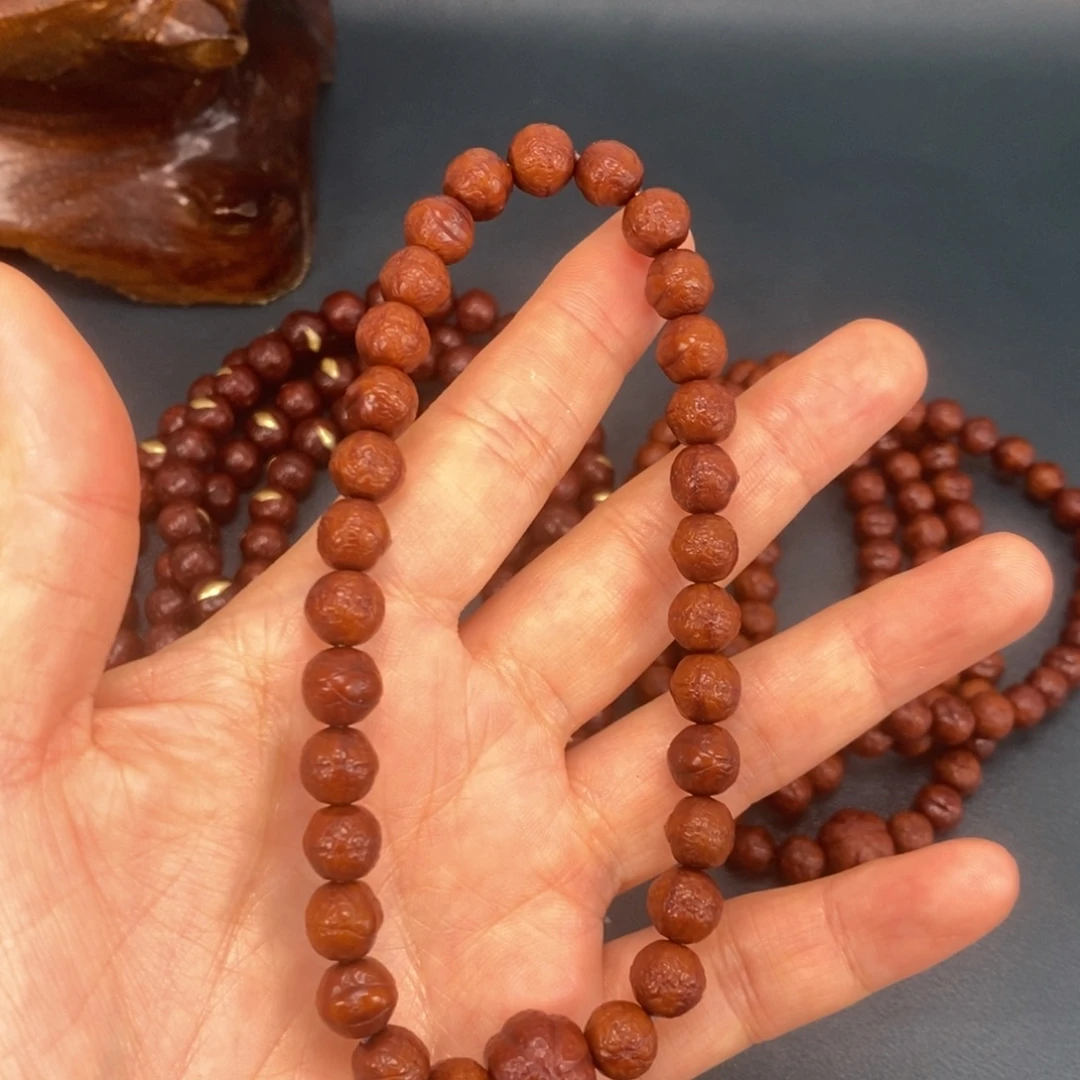 凤眼菩提吊坠手持9.0