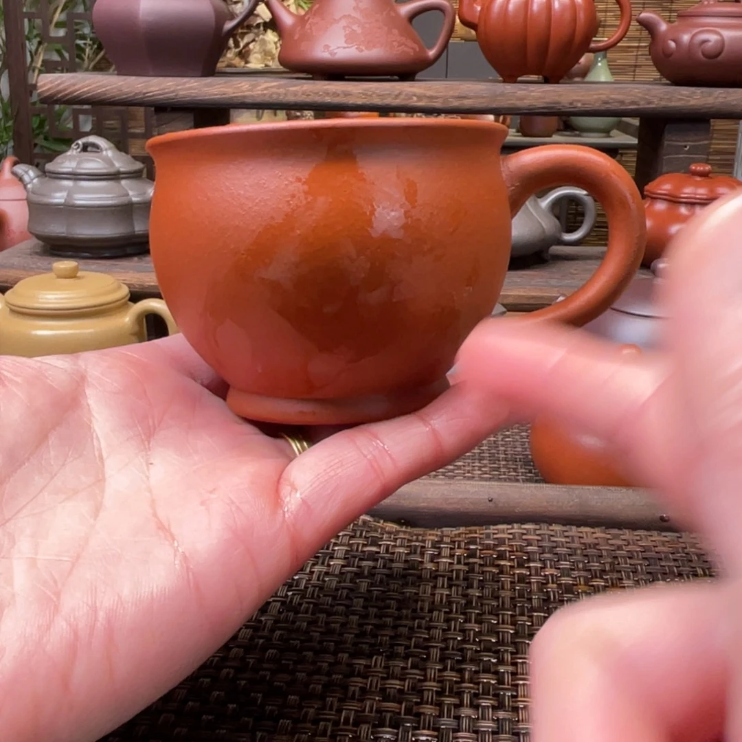 紫砂茶壶宜兴原矿紫砂手工制120