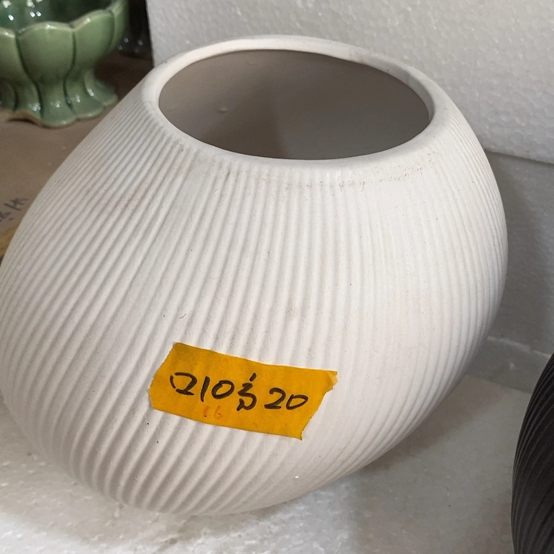 杯子陶陶盆有孔 瑕疵介意勿拍