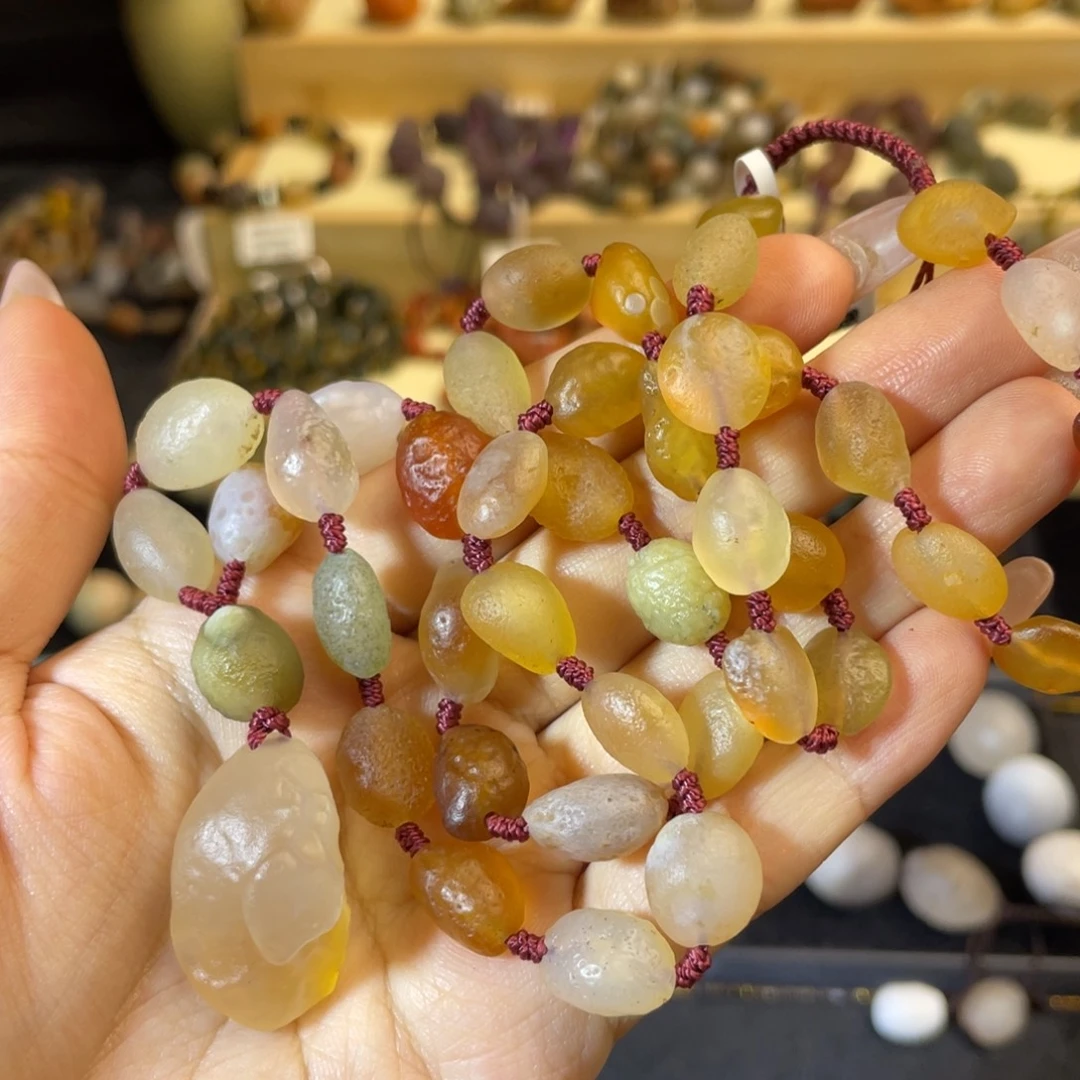 玛瑙/玉髓未镶嵌手链