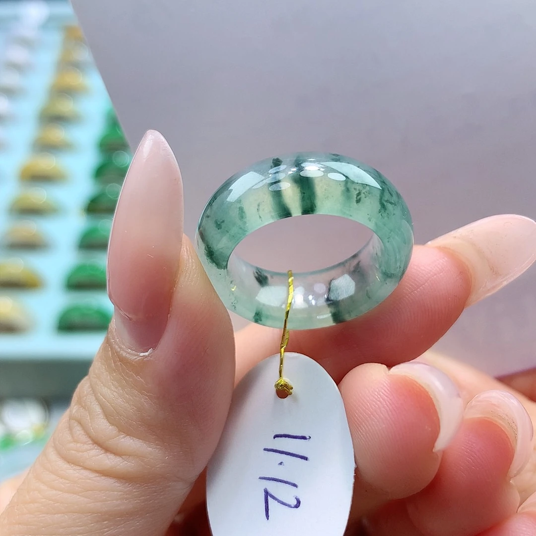未镶嵌戒指翡翠1112圈