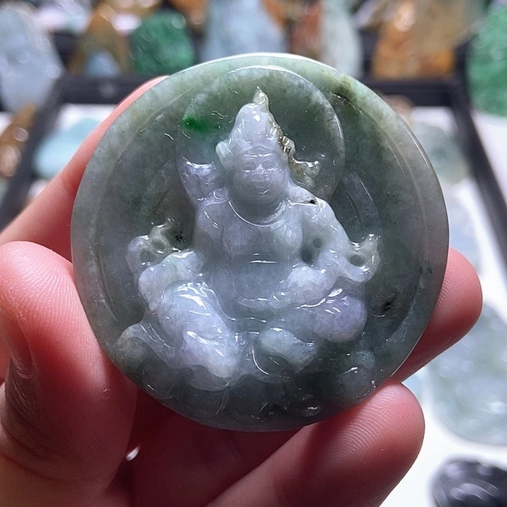 翡翠未镶嵌颈饰翡翠a货