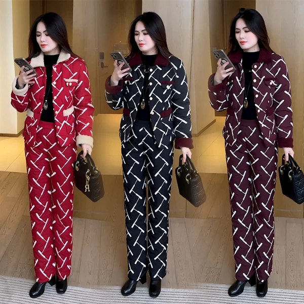 【季颜品牌】秋冬季新款休闲时尚穿搭洋气显瘦不挑人长袖套装