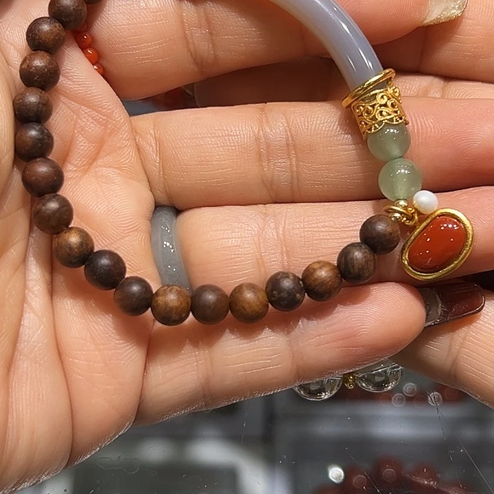 玛瑙/玉髓合金手链