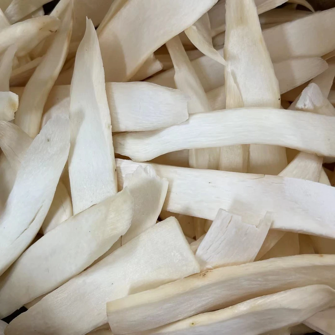 无硫河南山药怀山片足干脱水干货称重