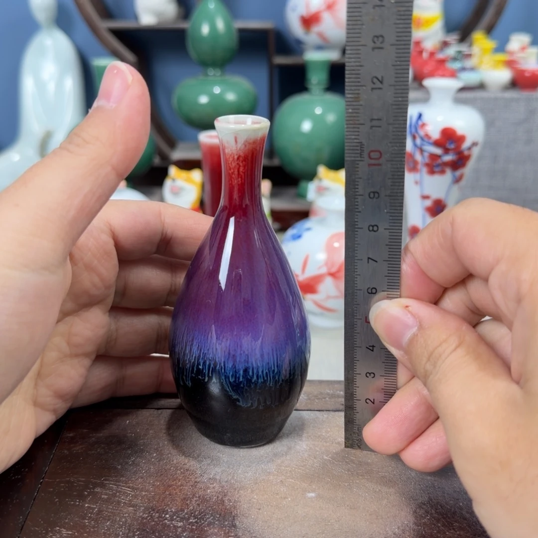 陶瓷手工小花器摆件