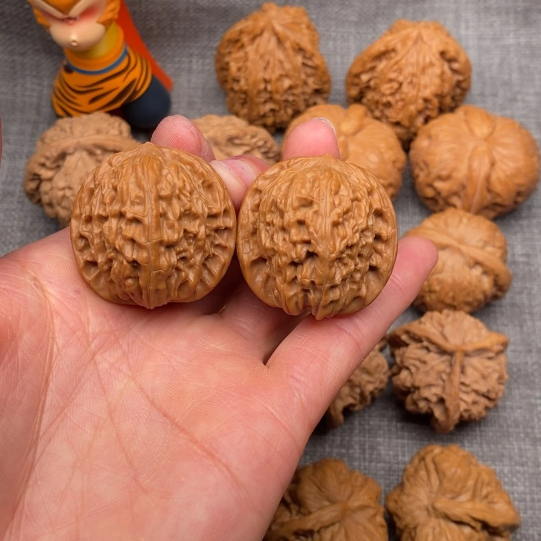 文玩核桃把件34正磨