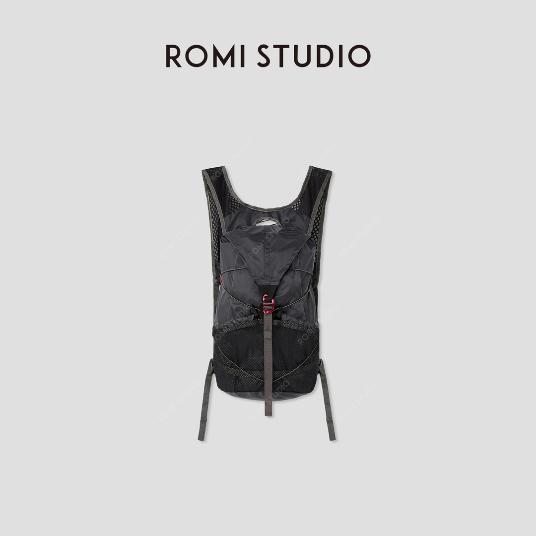 ROMI STUDIO 首饰袋 轻量化户外徒步多口袋双肩背包 RWCAP35242