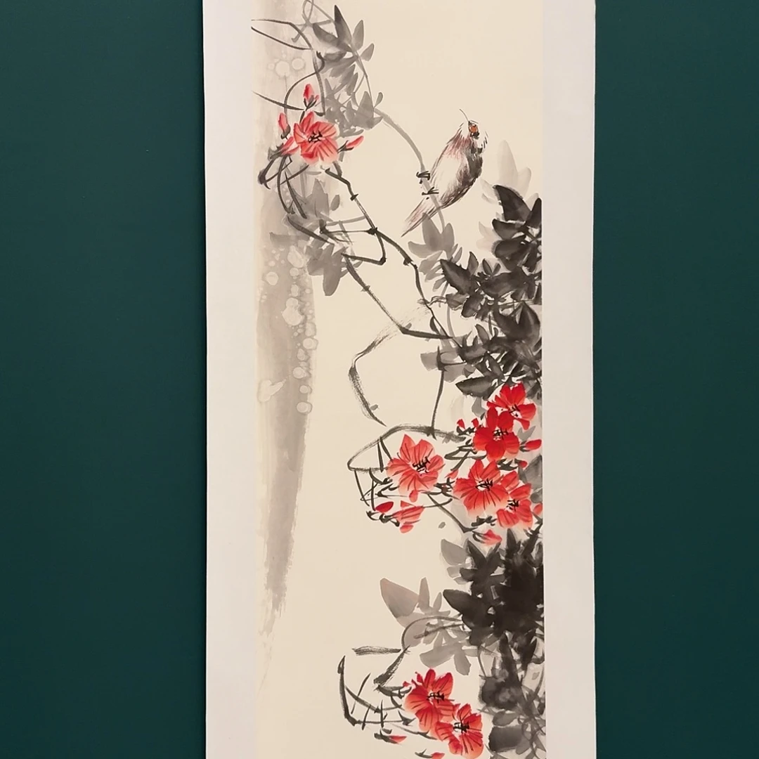 国画董老师的作品