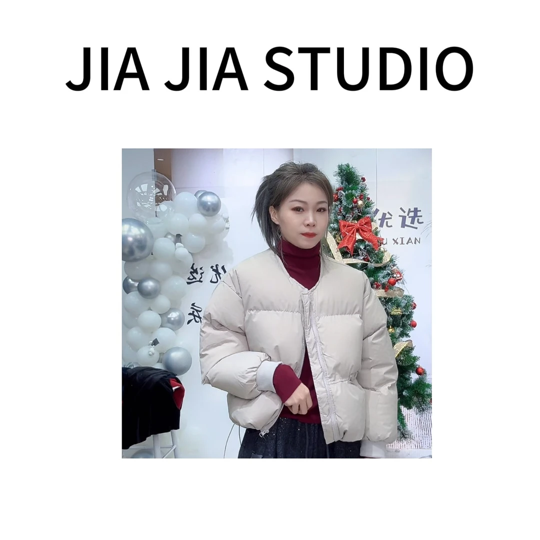 嘉嘉推荐#26【重磅定制 冬季夹棉加厚】时尚百搭糖果短款棉服