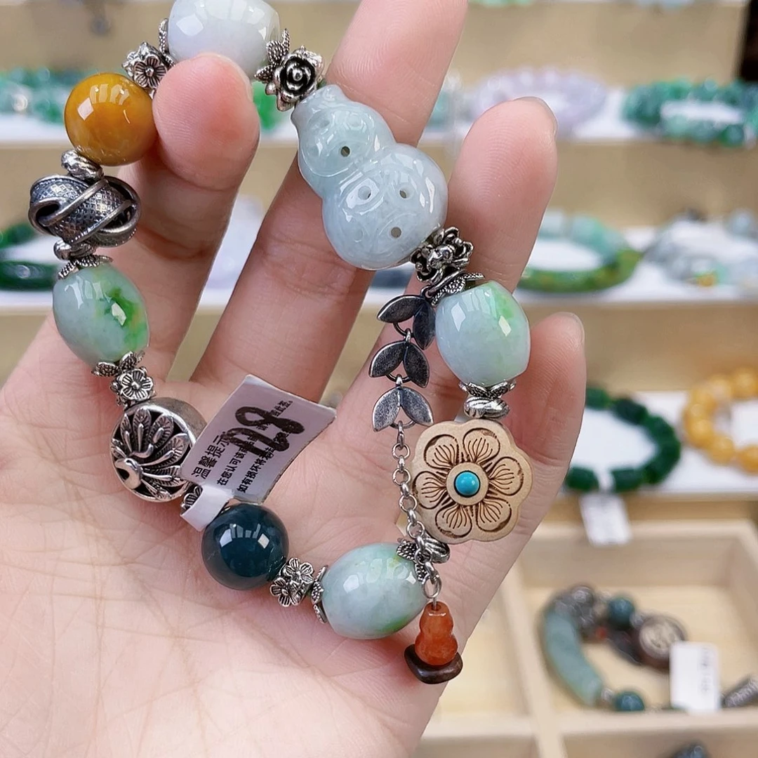 梦***人未镶嵌手链翡翠手链