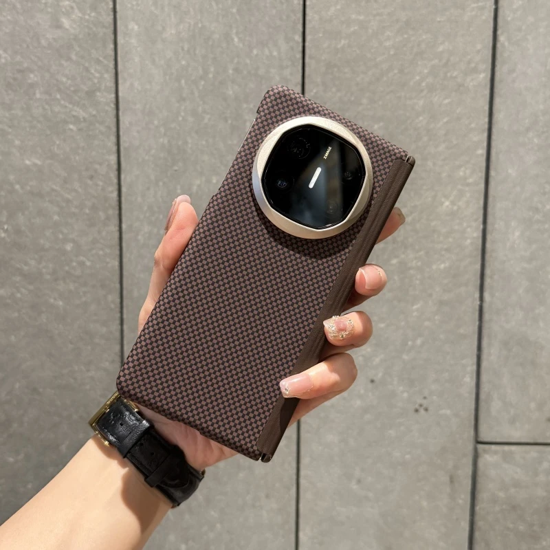 适用华为matex5手机壳新款Matex6双中轴超薄手感简约高级磁吸硬壳