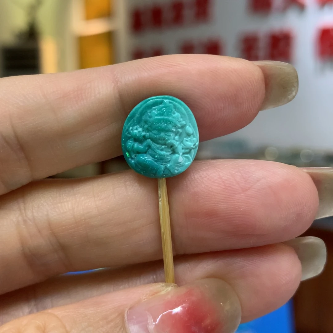 绿松石未镶嵌配饰