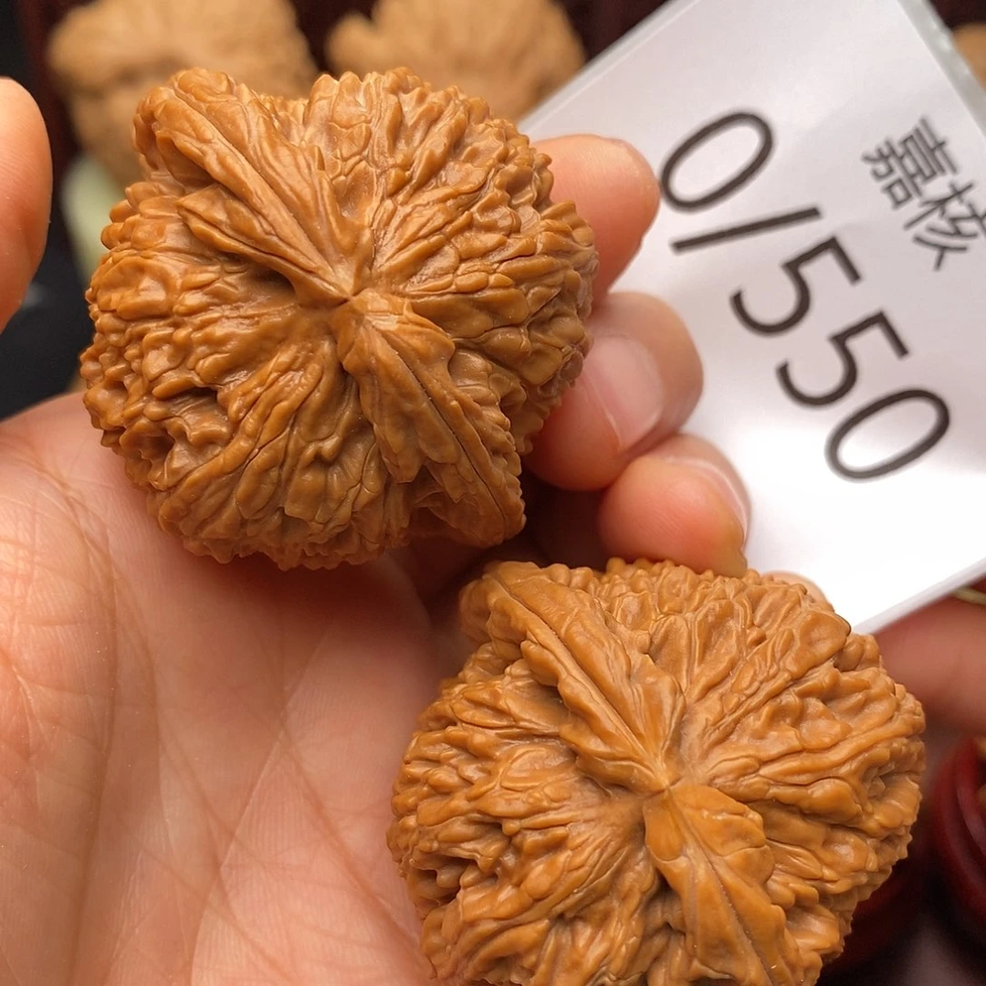 文玩核桃把件44白狮子