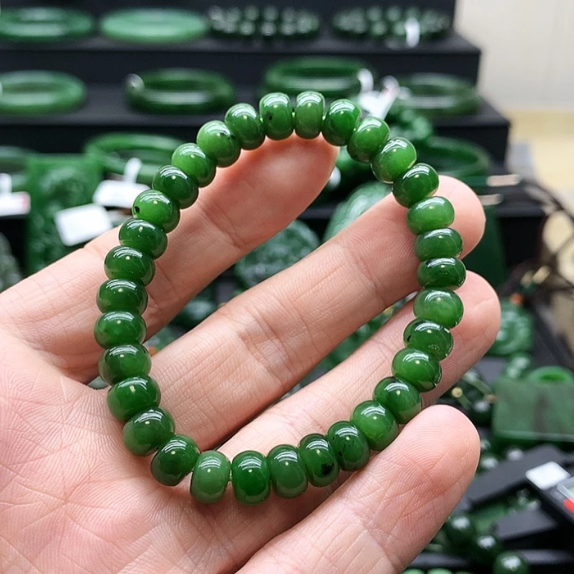 【闪购商品】和田玉（碧玉）手链未镶嵌