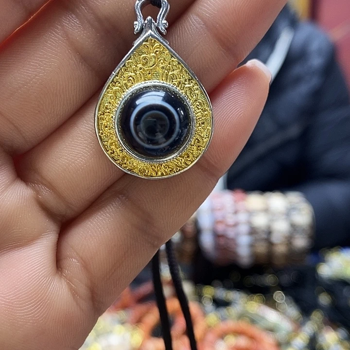 玛瑙/玉髓合金颈饰