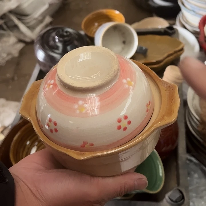 瓷粗、瓷手绘砂锅两支