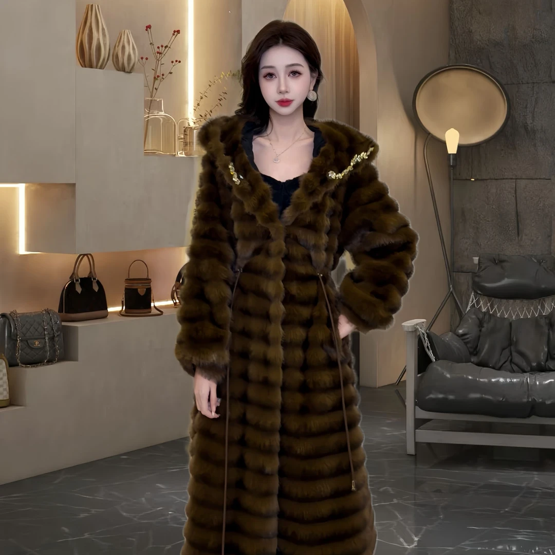 A87亚町家原创外套气质轻奢时尚设计师中长款冬季女士3055