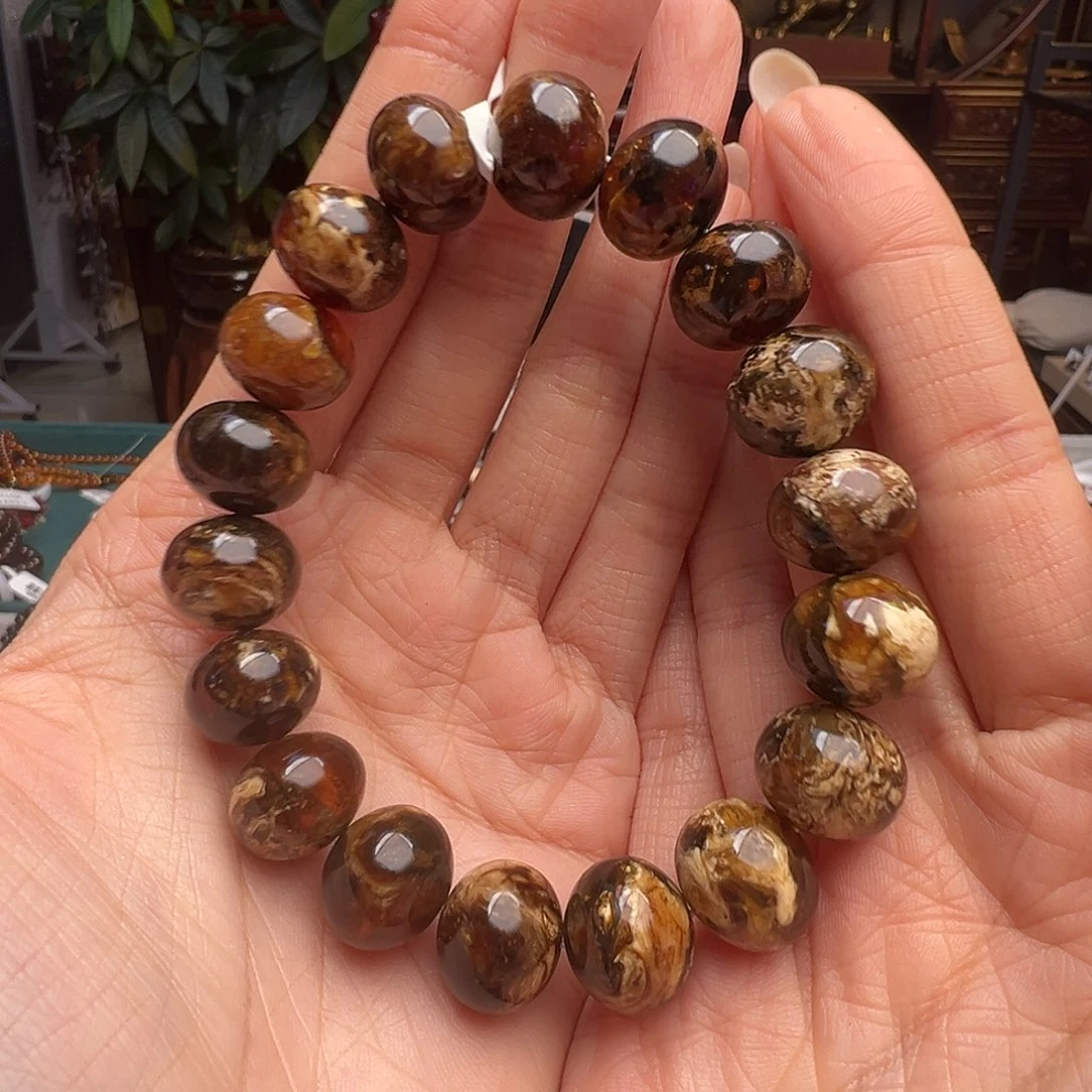 琥珀未镶嵌裸石抚顺琥珀10287十四