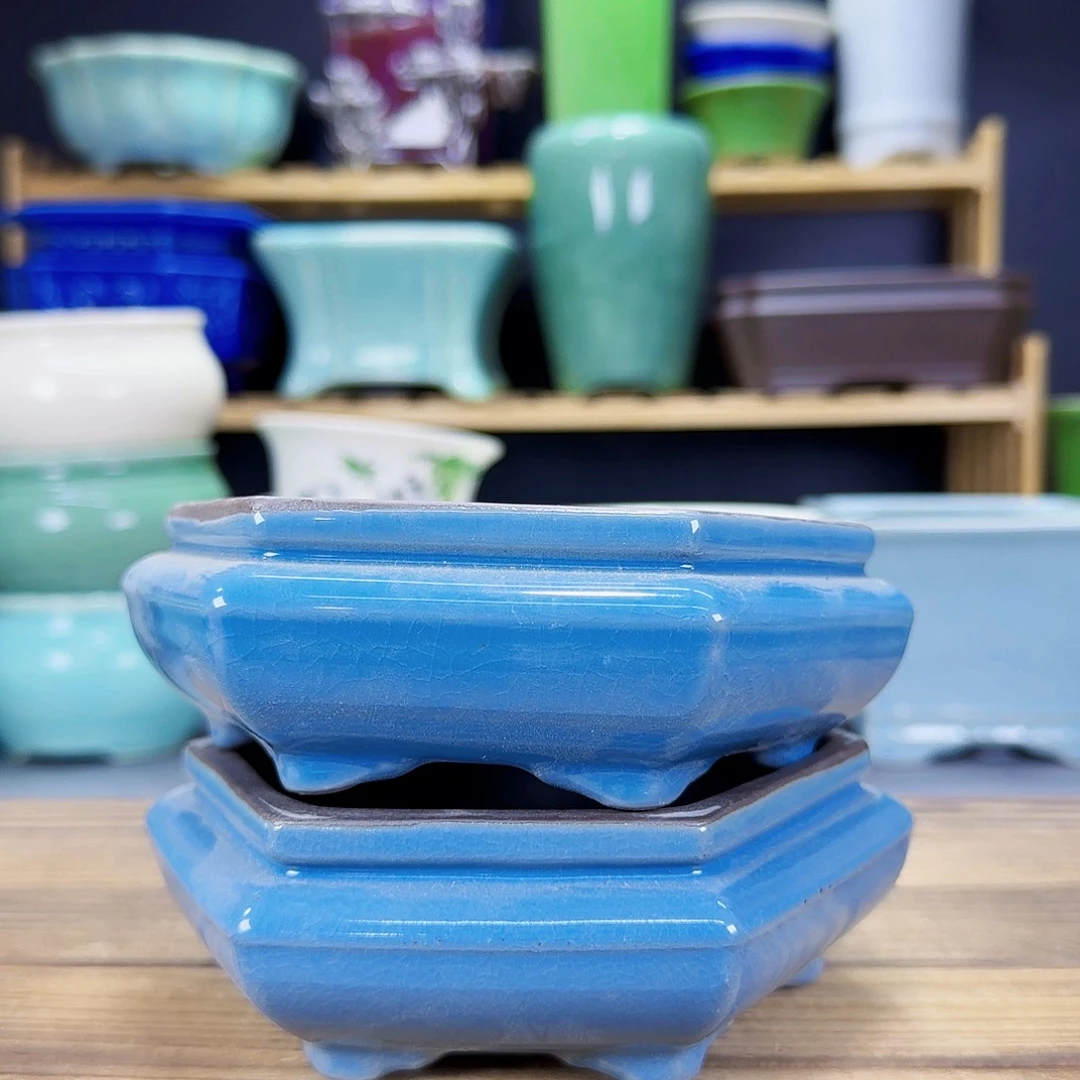 微瑕疵！陶瓷花盆特价上新