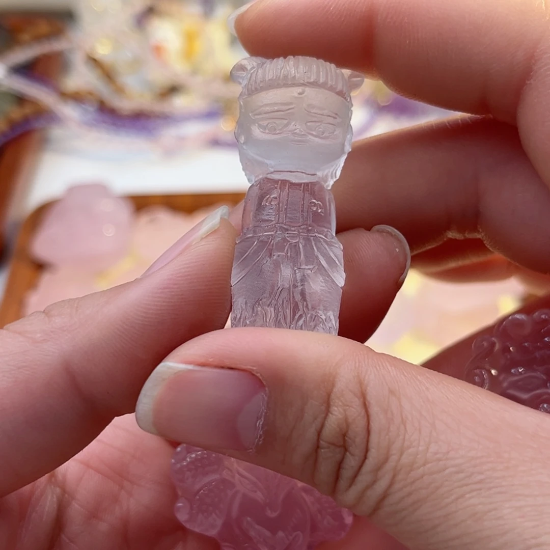 水晶颈饰未镶嵌大****子黄水小哪吒71