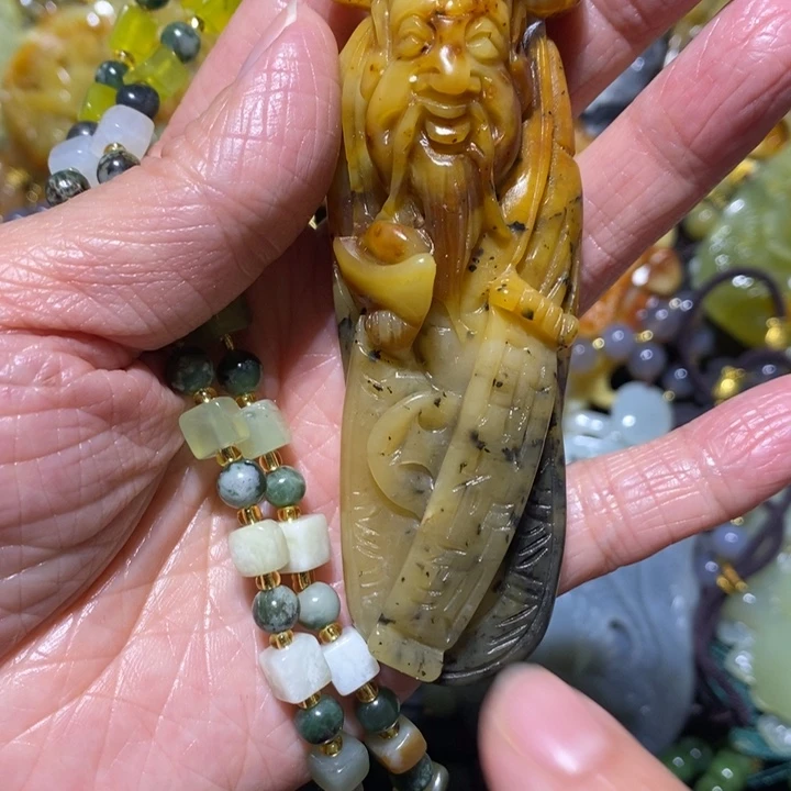 岫玉岫玉吊坠未镶嵌