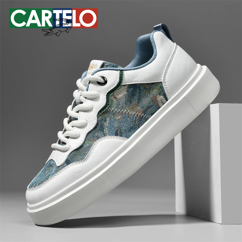 卡帝乐鳄鱼秋冬男生潮流百搭休闲板鞋软底运动鞋男鞋透气小白鞋子