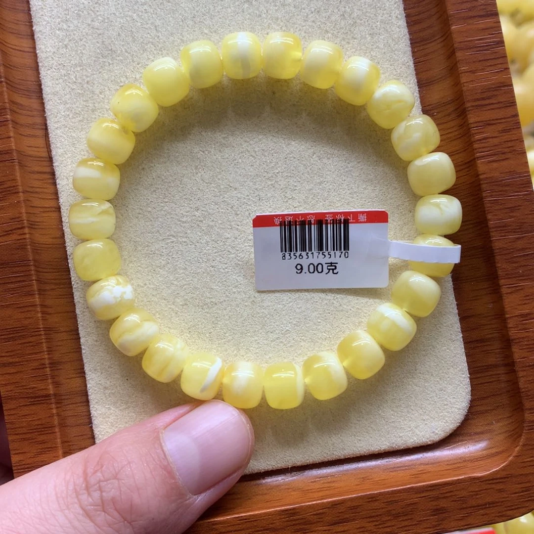 蜜蜡手链未镶嵌蜜蜡