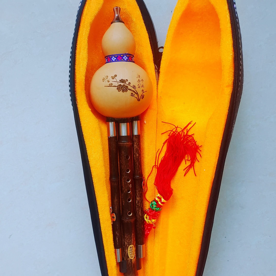 紫竹七孔葫芦丝多种调式适合成人初学者专业演奏乐器