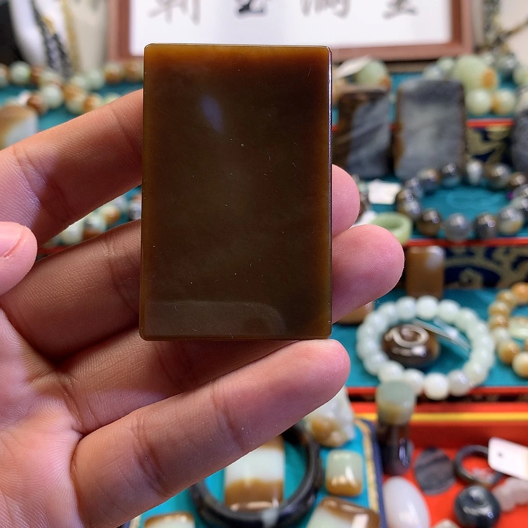 爷***和田玉（糖玉）未镶嵌手链