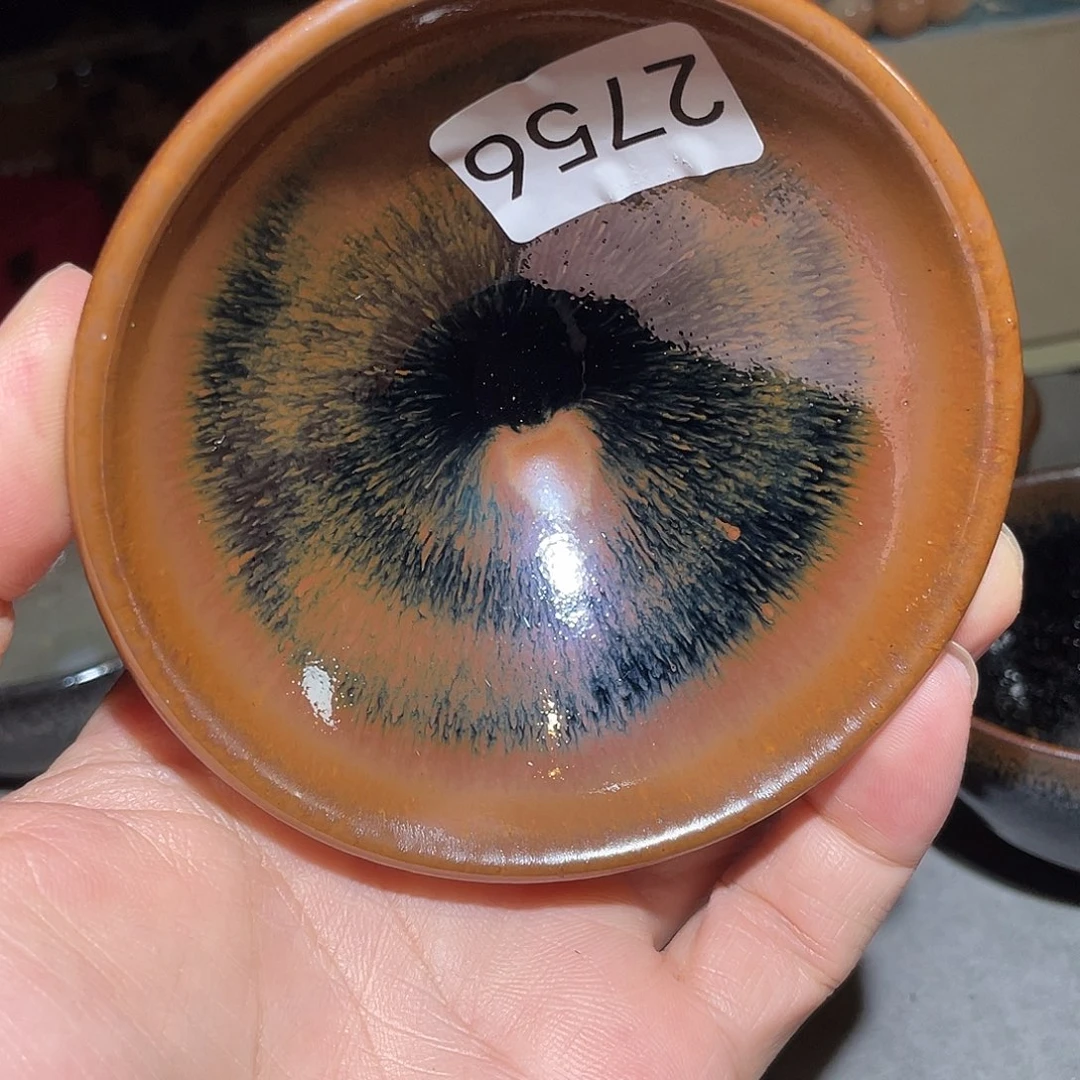 茶盏建窑建盏茶器主人杯